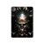S1027 Hardcore Metal Skull Hard Case For iPad Pro 11 (2024,2025)