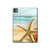 S1117 Starfish on the Beach Hard Case For iPad Pro 11 (2024,2025)
