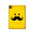 S1145 Yellow Mustache Sun Hard Case For iPad Pro 11 (2024,2025)