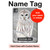 S1566 Snowy Owl White Owl Hard Case For iPad Pro 11 (2024,2025)
