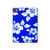 S2244 Hawaiian Hibiscus Blue Pattern Hard Case For iPad Pro 11 (2024,2025)