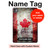 S2490 Canada Maple Leaf Flag Texture Hard Case For iPad Pro 11 (2024,2025)