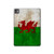 S2976 Wales Football Soccer Flag Hard Case For iPad Pro 11 (2024,2025)