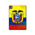 S3020 Ecuador Flag Hard Case For iPad Pro 11 (2024,2025)