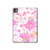 S3036 Pink Sweet Flower Flora Hard Case For iPad Pro 11 (2024,2025)