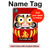 S3045 Japan Good Luck Daruma Doll Hard Case For iPad Pro 11 (2024)