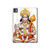 S3186 Lord Hanuman Chalisa Hindi Hindu Hard Case For iPad Pro 11 (2024,2025)