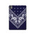 S3357 Navy Blue Bandana Pattern Hard Case For iPad Pro 11 (2024,2025)