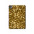 S3388 Gold Glitter Graphic Print Hard Case For iPad Pro 11 (2024,2025)