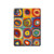 S3409 Squares Concentric Circles Hard Case For iPad Pro 11 (2024,2025)