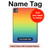 S3698 LGBT Gradient Pride Flag Hard Case For iPad Pro 11 (2024,2025)
