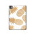 S3718 Seamless Pineapple Hard Case For iPad Pro 11 (2024)