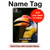 S3876 Colorful Hornbill Hard Case For iPad Pro 11 (2024,2025)