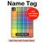 S3942 LGBTQ Rainbow Plaid Tartan Hard Case For iPad Pro 11 (2024,2025)