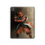 S0796 Japan Red Samurai Hard Case For iPad Pro 13 (2024,2025)