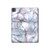 S2316 Dark Blue Marble Texture Graphic Print Hard Case For iPad Pro 13 (2024,2025)