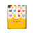 S2442 Cute Cat Cartoon Funny Hard Case For iPad Pro 13 (2024,2025), Air 13 2026