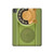 S2656 Vintage Bakelite Radio Green Hard Case For iPad Pro 13 (2024,2025), Air 13 2026