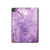 S2690 Amethyst Crystals Graphic Printed Hard Case For iPad Pro 13 (2024,2025), Air 13 2026
