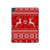 S2835 Christmas Reindeer Knitted Pattern Hard Case For iPad Pro 13 (2024,2025), Air 13 2026
