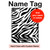 S3056 Zebra Skin Texture Graphic Printed Hard Case For iPad Pro 13 (2024,2025), Air 13 2026
