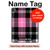 S3091 Pink Plaid Pattern Hard Case For iPad Pro 13 (2024,2025)