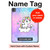 S3256 Cute Unicorn Cartoon Hard Case For iPad Pro 13 (2024,2025), Air 13 2026