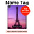 S3447 Eiffel Paris Sunset Hard Case For iPad Pro 13 (2024)