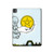 S3722 Tarot Card Ace of Pentacles Coins Hard Case For iPad Pro 13 (2024,2025), Air 13 2026