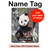 S3793 Cute Baby Panda Snow Painting Hard Case For iPad Pro 13 (2024,2025)