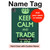 S3862 Keep Calm and Trade On Hard Case For iPad Pro 13 (2024,2025), Air 13 2026
