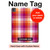 S3941 LGBT Lesbian Pride Flag Plaid Hard Case For iPad Pro 13 (2024,2025)