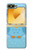 S3029 Cute Blue Owl Case For Samsung Galaxy Z Flip 6