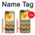 S3033 Vintage Wood Chevron Graphic Printed Case For Samsung Galaxy Z Flip 6