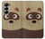 S2825 Cute Cartoon Raccoon Case For Samsung Galaxy Z Fold 6