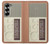 S3165 FM AM Wooden Receiver Graphic Case For Samsung Galaxy Z Fold 6