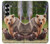 S3558 Bear Family Case For Samsung Galaxy Z Fold 6