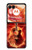 S0415 Fire Guitar Burn Case For Motorola Razr 50