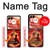 S0415 Fire Guitar Burn Case For Motorola Razr 50