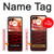 S2879 Red Arowana Fish Scale Case For Motorola Razr 50