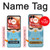 S3029 Cute Blue Owl Case For Motorola Razr 50