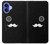 S1946 Sir Mustache Minimalism Case For iPhone 16