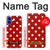 S2951 Red Polka Dots Case For iPhone 16