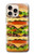 S0790 Hamburger Case For iPhone 16 pro