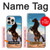 S0934 Wild Black Horse Case For iPhone 16 pro