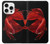 S2092 Red Siamese Fighting Fish Case For iPhone 16 pro