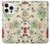 S2179 Flower Floral Vintage Art Pattern Case For iPhone 16 pro