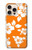 S2245 Hawaiian Hibiscus Orange Pattern Case For iPhone 16 pro