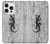 S2446 Gecko Wood Graphic Printed Case For iPhone 16 pro