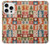 S2854 Cute Xmas Pattern Case For iPhone 16 pro
